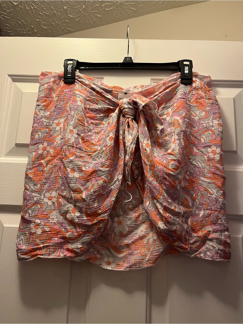 Hollister Multi-Colored Floral Wrap Skirt Size XXS/XS